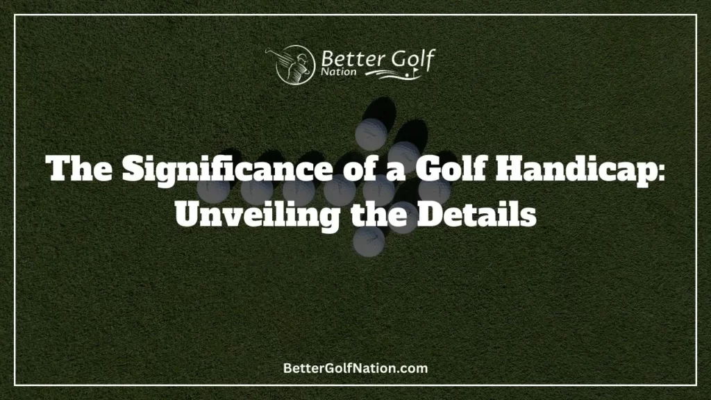 What is a golf handicap featured image