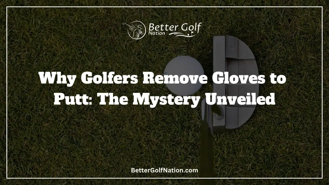 Why Do Golfers Remove Glove When Putting Featured Image