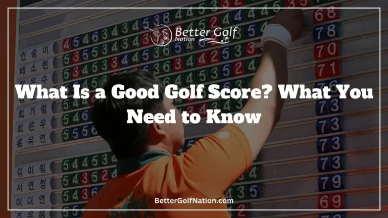 What Is a Good Golf Score? What You Need to Know
