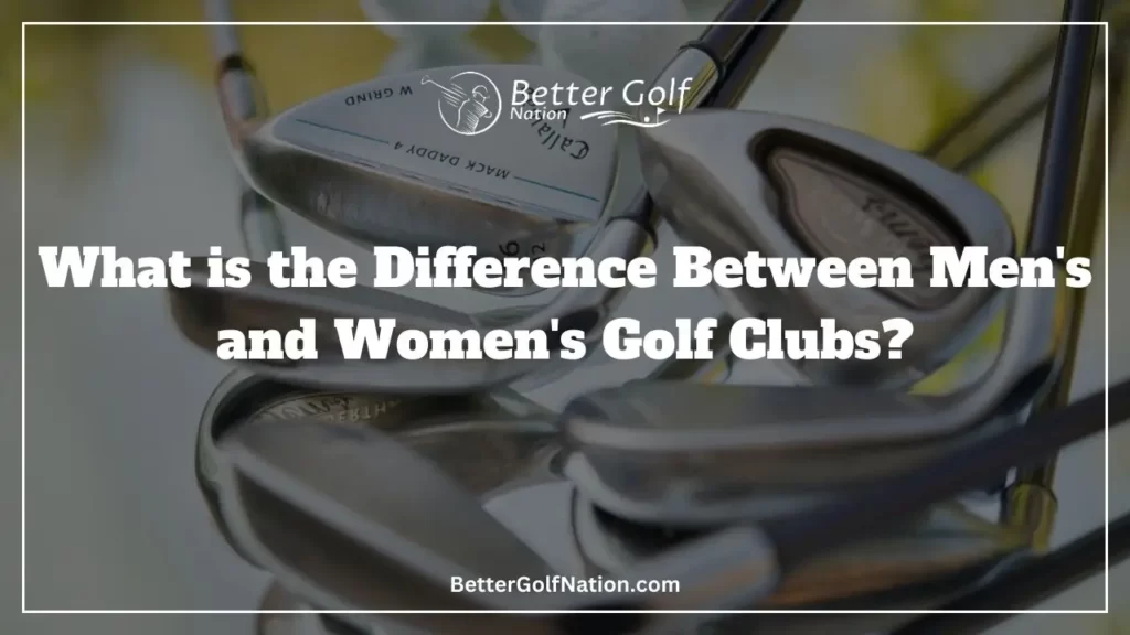 What is the Difference Between Men's and Women's Golf Clubs Featured Image