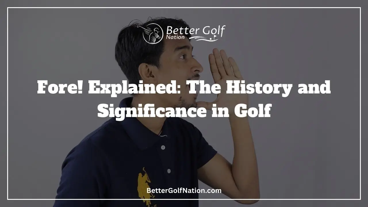 Fore! Explained: The History And Significance In Golf