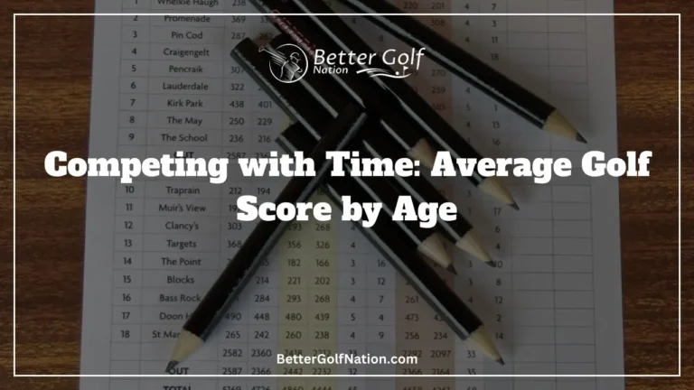 Competing with Time: Average Golf Score by Age
