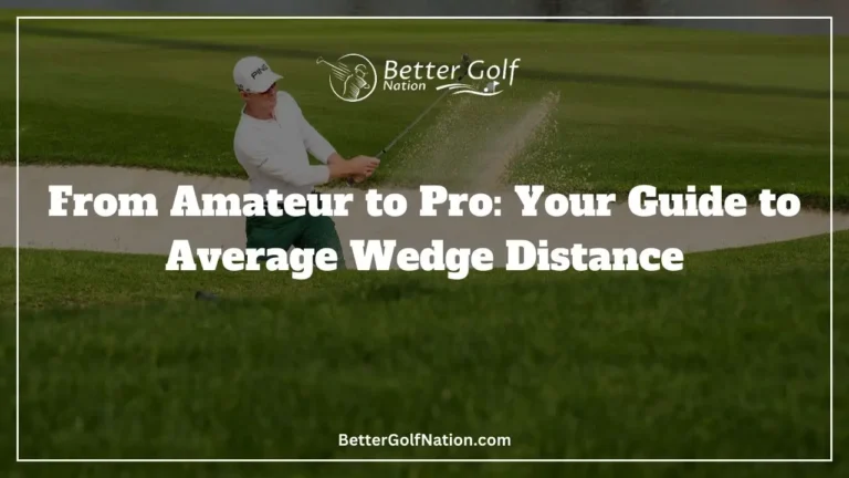 From Amateur to Pro: Your Guide to Average Wedge Distance